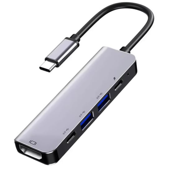 Reagle HUB USB-C Adapter 5W1 TYP USB 3.1 HDMI 4K PD Reagle