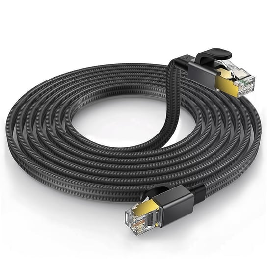 Reagle Płaski Kabel Ethernet Rj45 Cat8 40Gbps 1M Lan Reagle