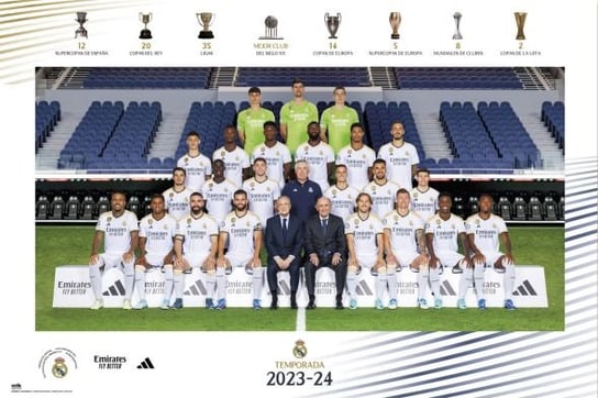 Real Madrid 2023/2024 - plakat Real Madrid