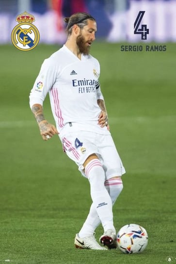 Real Madrid Sergio Ramos - plakat 61x91,5 cm Real Madrid