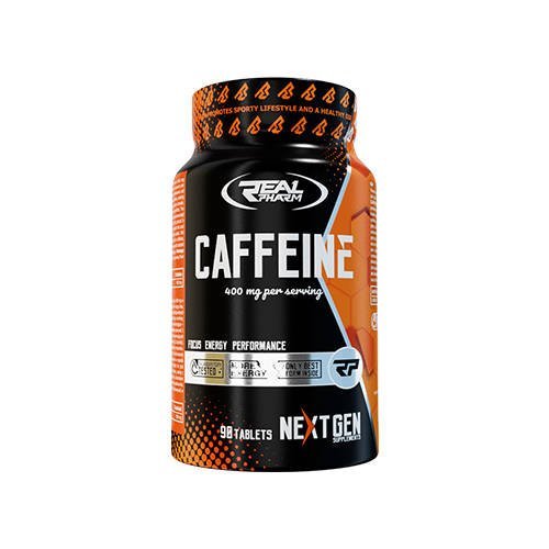 Real Pharm Caffeine 400Mg - 90Tabs. - Kofeina Real Pharm