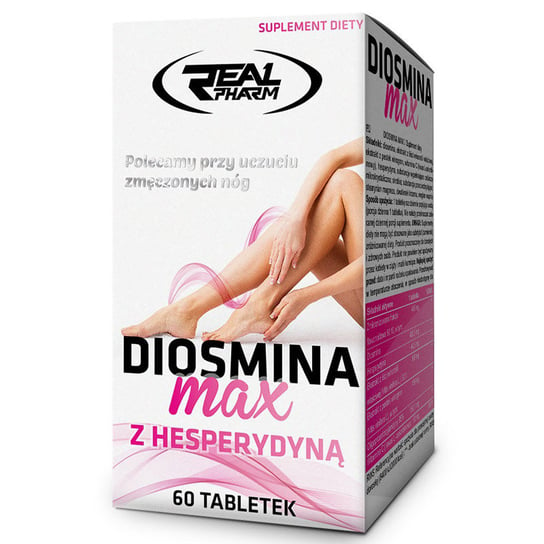 Real Pharm Diosmina MaxSuplement diety,  60Tabs Real Pharm