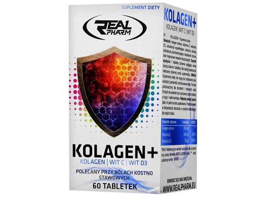 Real Pharm, Kolagen, 60 tab Real Pharm