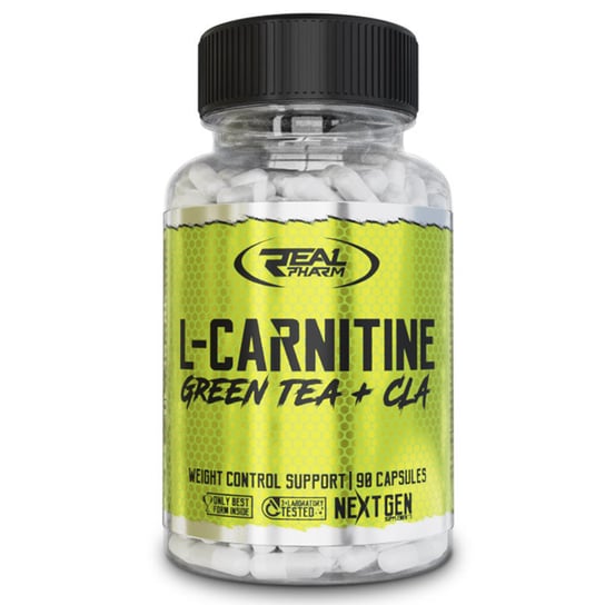 Real Pharm L-Carnitine Green Tea+Cla 90Caps Real Pharm