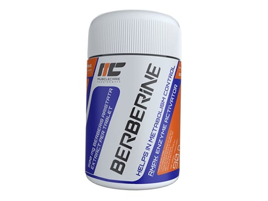 Real Pharm, Muscle Care Berberine, 500 mg, 90 tabletek Real Pharm