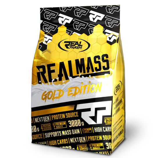 Real Pharm Real Mass Gold Edition 3000G Strawberry Real Pharm