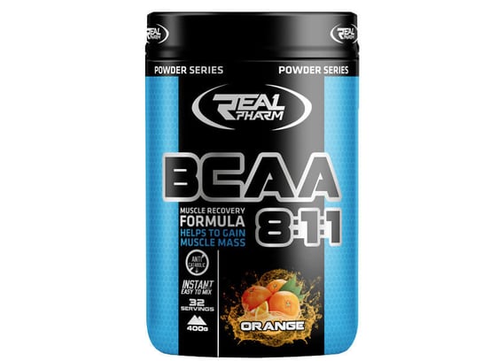Real Pharm, Suplement diety, BCAA 8:1:1, 400 g Real Pharm