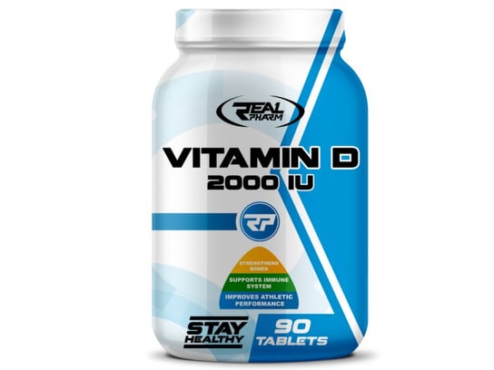 Real Pharm, Vitamin D, 90 tabletek Real Pharm