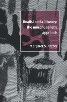 Realist Social Theory Archer Margaret S.