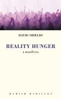 Reality Hunger Shields David