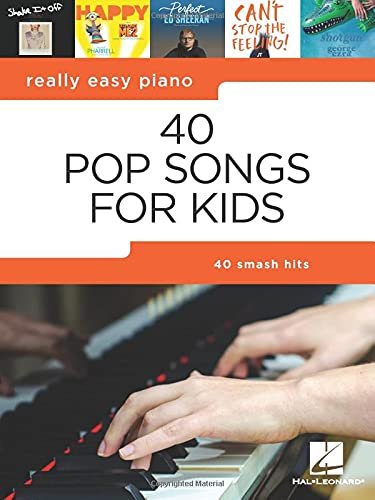 Really Easy Piano 40 Pop Songs For Kids Unknown