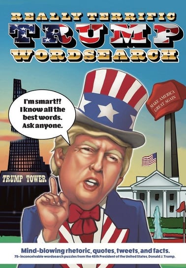 Really Terrific Trump Wordsearch Matchbox Books
