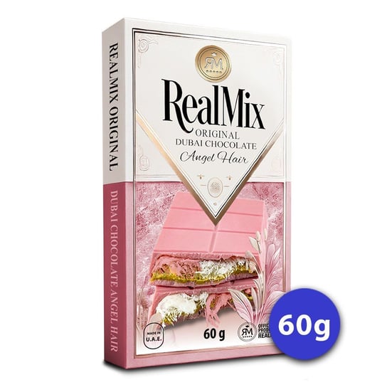 RealMix Dubai Chocolate Angel Hair 60g – Czekolada Anielskim Włosiem Inna marka