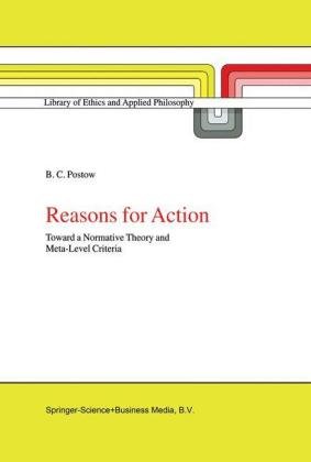 Reasons For Action - Postow B. C. | Książka W Empik