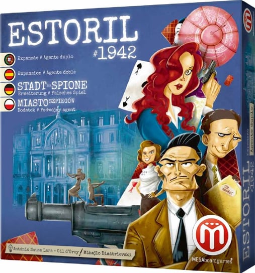Rebel, dodatek do gry Miasto Szpiegów: Estoril 1942 Rebel