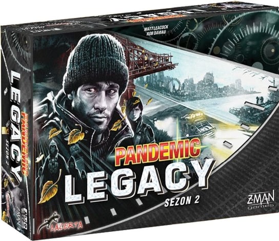 Rebel, gra kooperacyjna Pandemic Legacy: Sezon 2 (edycja czarna) Rebel