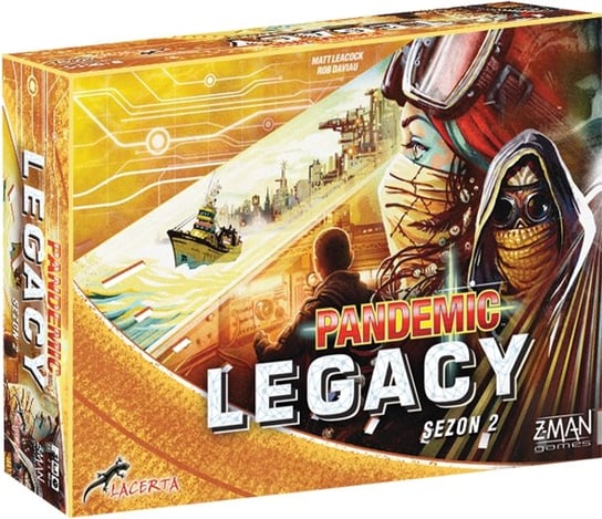 Rebel, gra kooperacyjna Pandemic Legacy: Sezon 2 (edycja żółta) Rebel