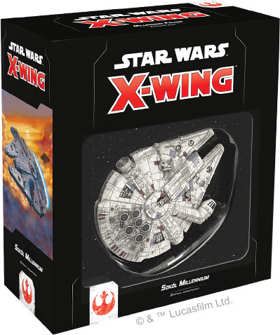 Rebel, gra strategiczna Star Wars: X-Wing - Sokół Millennium (druga edycja) Rebel