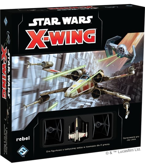 Rebel, gra strategiczna Star Wars: X-Wing, Zestaw podstawowy (Druga edycja) Rebel