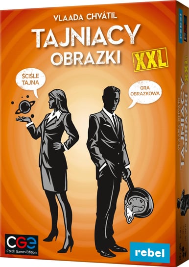 Rebel, gra towarzyska Tajniacy Obrazki XXL Rebel