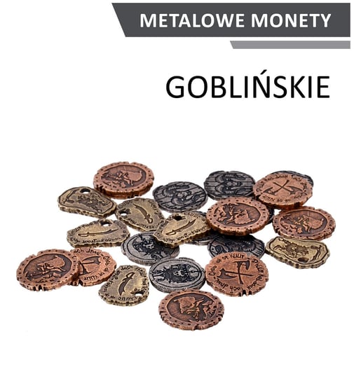 Rebel, zestaw metalowych monet Goblińskie Rebel