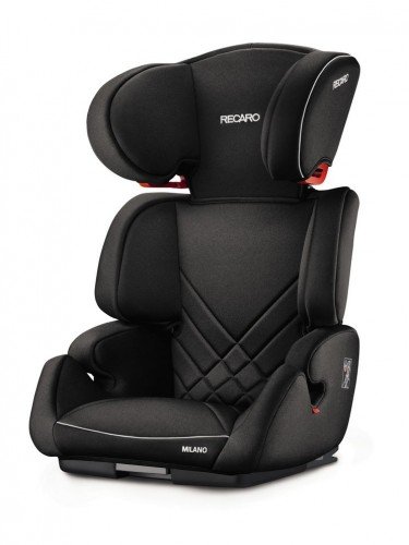 Recaro, Milano Seatfix, Fotelik samochodowy, 15-36 kg, Performance Black Recaro
