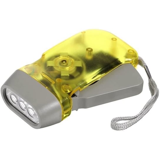 Ręczna latarka korbowa Dinamo 3 LED [734] Inna marka