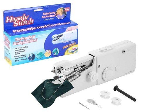 Ręczna mini maszyna do szycia Handy Stitch na baterie 