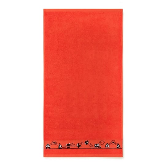 Ręcznik 50x70 Oczaki Truskawkowy-5289 czerwony frotte bawełniany dziecięcy Zwoltex