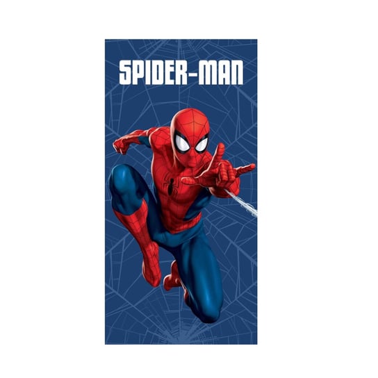 Ręcznik 70X140Cm 100% Bawełna Spiderman Spidey Aymax