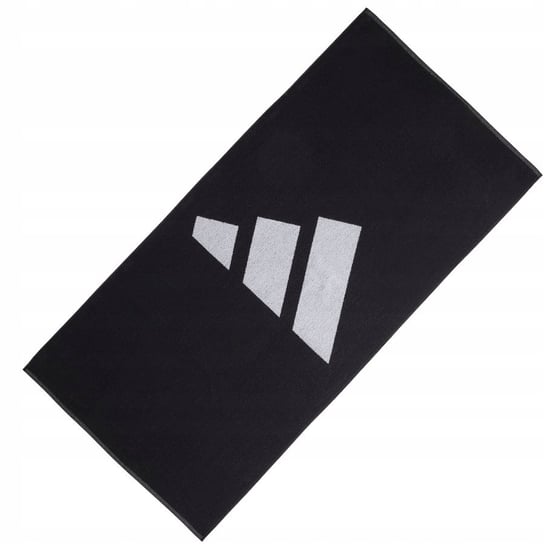 Ręcznik adidas 3 Bar Towel IU1289 czarny 70cm x 140cm Adidas