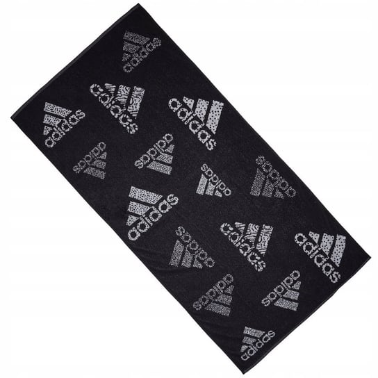 Ręcznik adidas MH Towel HS2056 czarny 70cm x 140cm Adidas