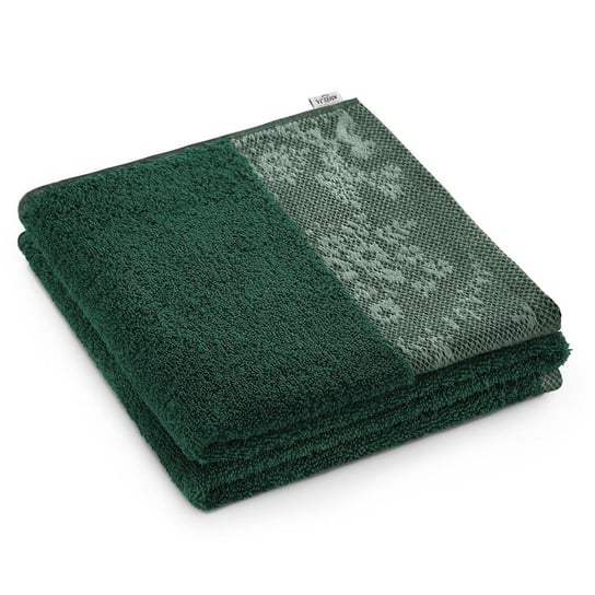 Ręcznik AMELIA HOME Crea, ciemna zieleń, 50x90 cm AmeliaHome