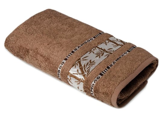 Ręcznik BAMBOO TURKEY, Bambusowe, brązowy,50x90 cm Mówisz i Masz