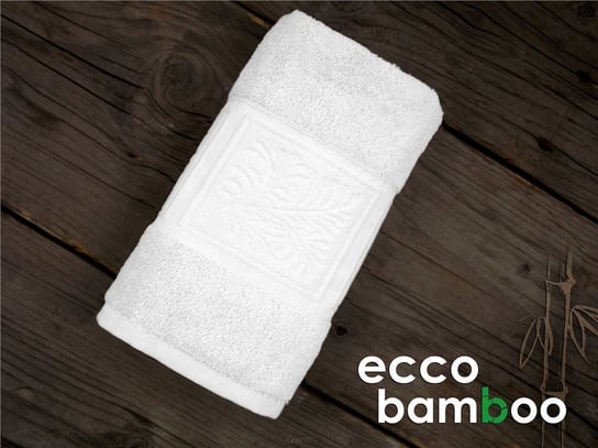 Ręcznik bambusowy GRENO Ecco Bamboo, 70x140 cm, biały Greno