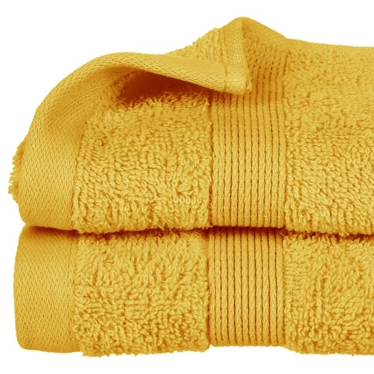 Ręcznik bawełniany, 30 x 50 cm, kolor żółty Atmosphera