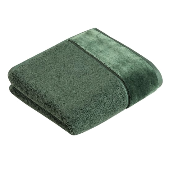 Ręcznik bawełniany 40x60 cm PURE Green Tea Ciemnozielony Vossen