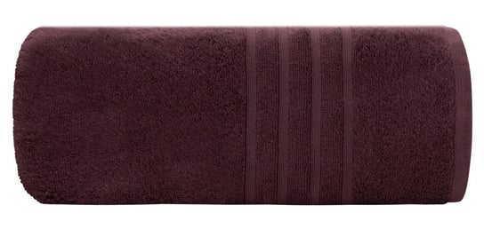 Ręcznik bawełniany, 50x90, bordowy z bordiura, R179-06 Eurofirany