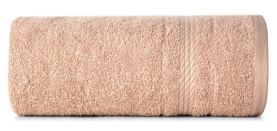 Ręcznik bawełniany, 50x90, pudrowy z bordiurą, R174-06 Eurofirany