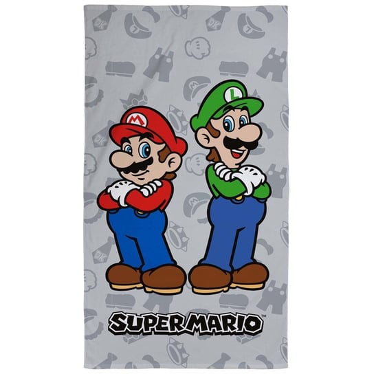 Ręcznik Bawełniany 70X140 Super Mario Luigi Halantex