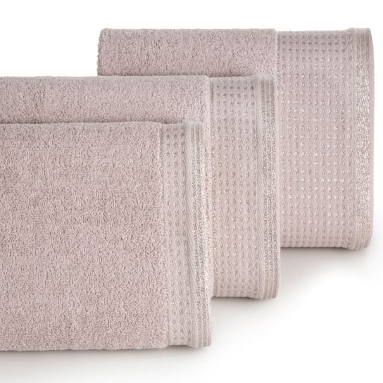 Ręcznik bawełniany EUROFIRANY, różowy, 30x50 cm Eurofirany