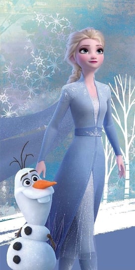 Ręcznik Bawełniany Frozen Kraina Lodu 70X140 Elsa Frozen - Kraina Lodu