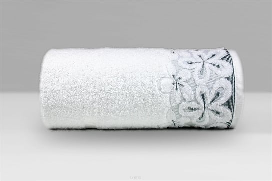 Ręcznik bawełniany GRENO Bella, biały, 50x90 cm Greno