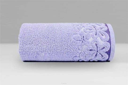 Ręcznik bawełniany GRENO Bella, lawendowy, 50x90 cm Greno