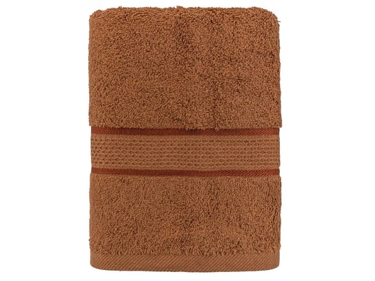 Ręcznik bawełniany Miss Lucy Ana 50x90 cm brązowy Miss Lucy