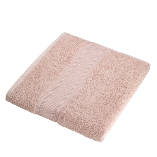 Ręcznik bawełniany Miss Lucy Casandra 70x140 cm jasnoróżowy Miss Lucy