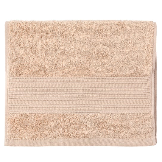 Ręcznik bawełniany Miss Lucy Marco 30x50 cm beżowy Miss Lucy