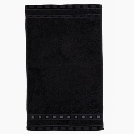 Ręcznik bawełniany Miss Lucy Michael Basic 30x50 cm czarny Miss Lucy