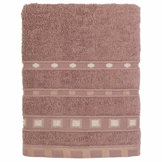 Ręcznik bawełniany Miss Lucy Michael Basic 50x90 cm taupe Miss Lucy