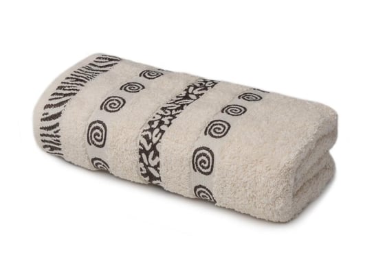 Ręcznik bawełniany MÓWISZ I MASZ, Helezon, ecru, 50x90 cm Mówisz i Masz